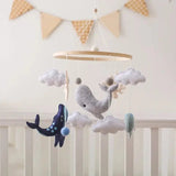 Houten Baby Mobiel – Natuurlijke Bed Mobiel voor Rustgevende Slaap en Kinderkamer Decor