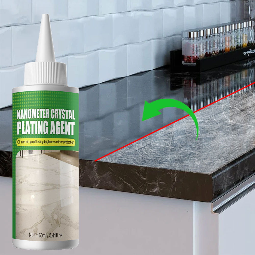 NanoShine Steen Coating – Directe Hoogglans Afwerking voor Marmer, Graniet & Meer