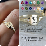SkyboundLove | Een hartverwarmende ring die dierbare herinneringen omzet in een blijvend symbool van liefde