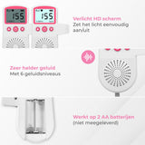 Doppler Fetal Hartslagmonitor voor Zwangere Vrouwen Ultrasound Technologie met LCD Scherm