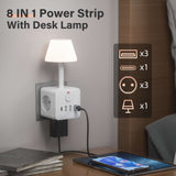 Slimme 8-in-1 Nachtlamp - Voor Slimme Oplossingen en Verlichting