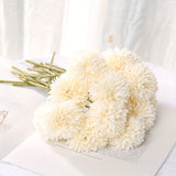 Set van 5 Kunst Chrysant Bloemen – Realistische Bloemstukken voor Bruiloften en Huisdecoratie