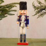 NutcrackerJoy - Houten Notenkraker soldaat figuur voor tijdloze kerst charme