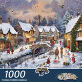 Winterse Feestdagen Puzzel – Voor Gezelligheid en Plezier
