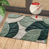 Bladeren Badmat – Absorberend, Pluche en Comfortabel voor de Badkamer
