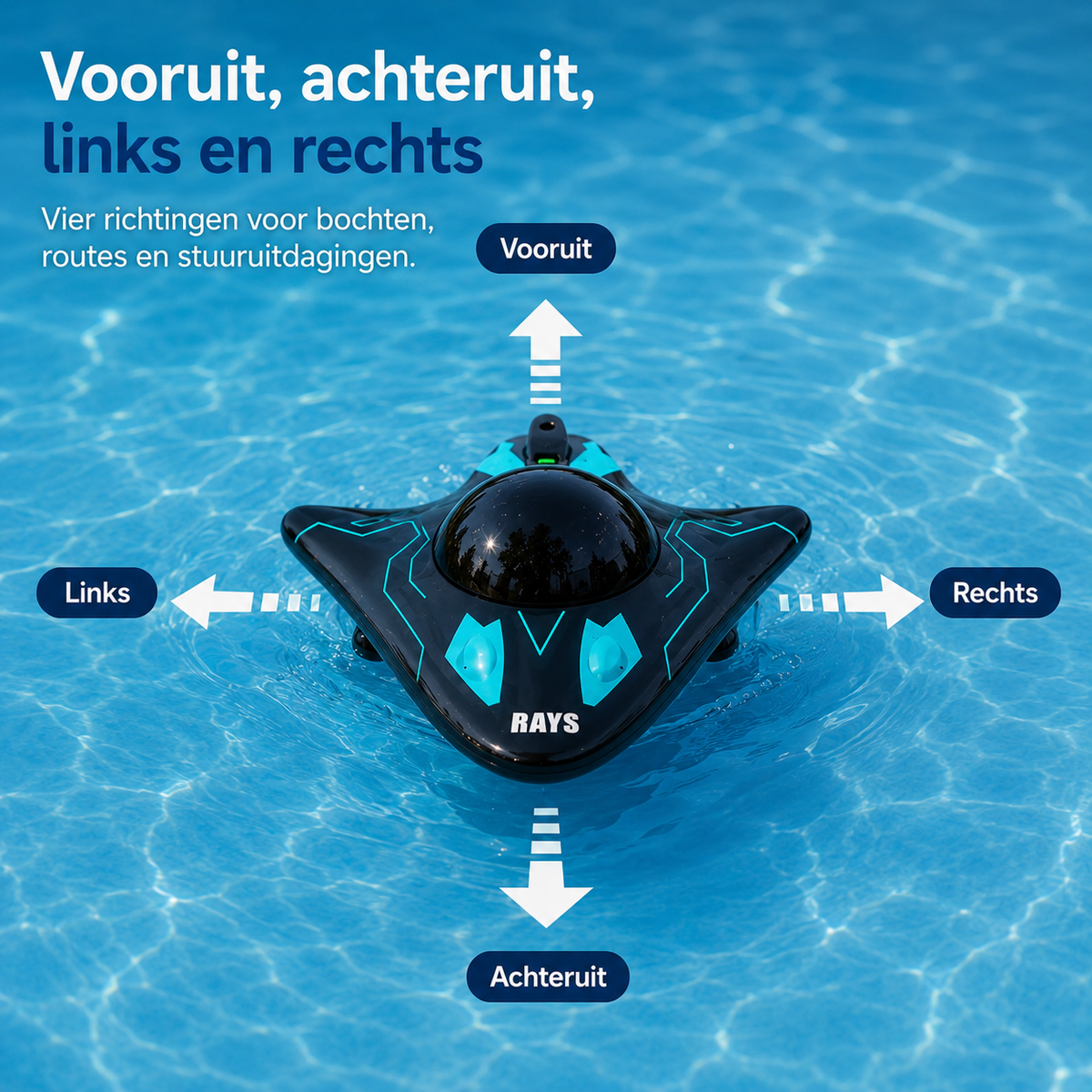 RC MissionBoot – Interactief Parcoursvaren via Smartphone