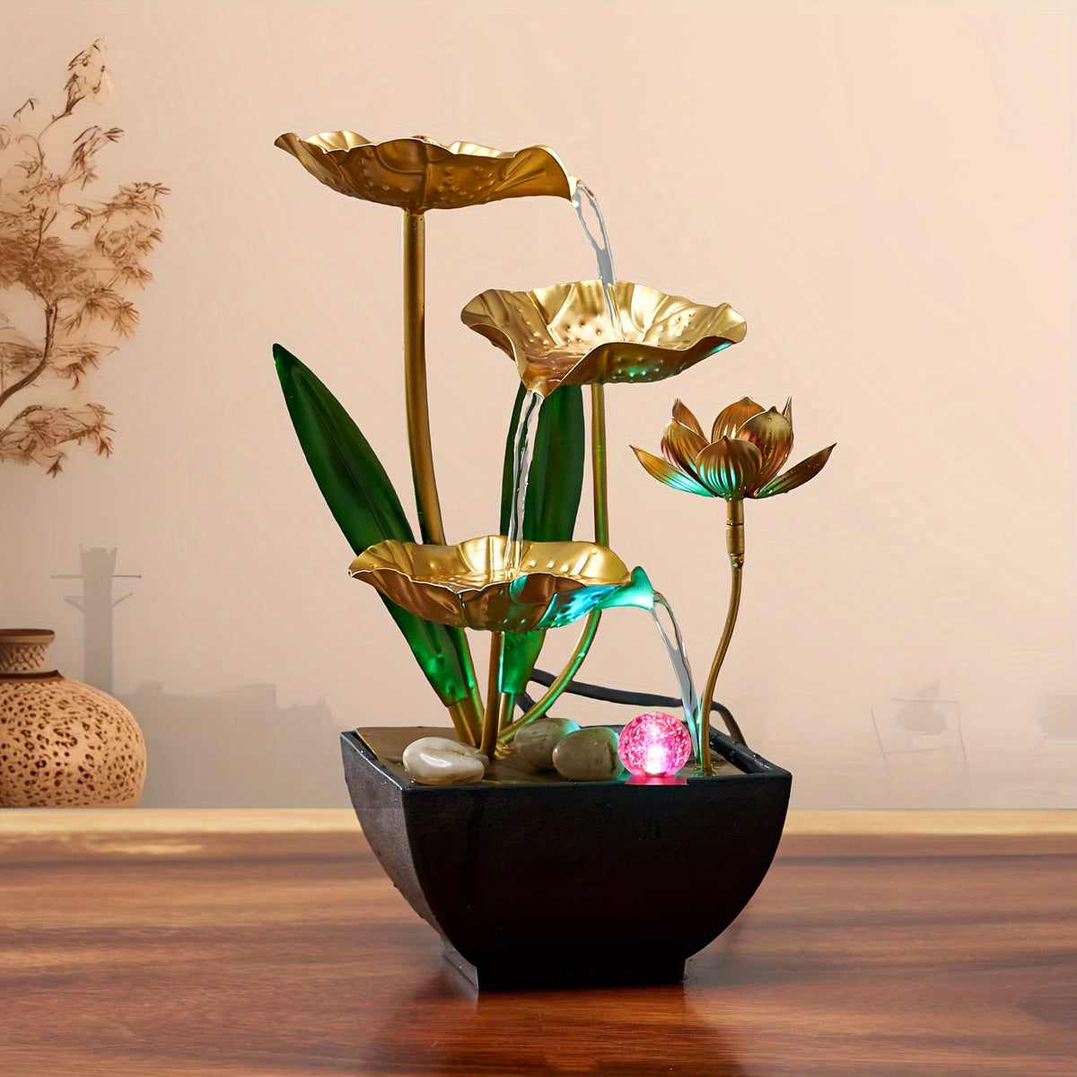 Serene Lotus Binnenfontein – Kalmerend en Sfeervol