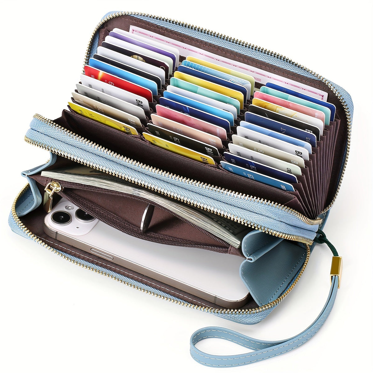 SecureHold Lange Portemonnee – RFID-veilig en Functioneel
