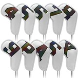 Set van golf ijzer kopcovers