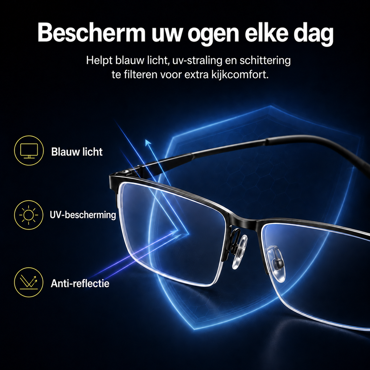 Intelligente Duitse Progressieve Brillen Aerisyn Met Multi-Zone Focus