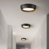 Minimalistische Inbouw Plafondlamp – Moderne LED Fixture met Houten Accent