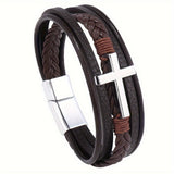 Spirituele Leren Armband - Voor de Moderne Man