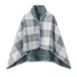 Draagbare Fleece Deken – Warm en Comfortabel voor Thuis, Werk en Outdoor