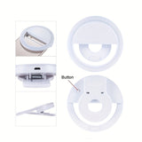 LED Selfie Ringlamp - Perfect voor Make-up en Fotografie