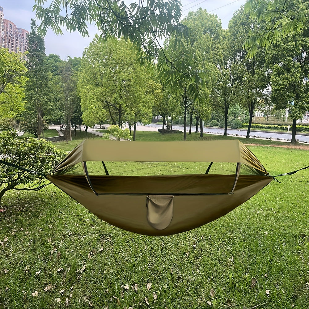 CampEase 3-in-1 Hangmat – Bescherming en Comfort voor Buitenavonturen