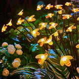 Zonne-energie LED Vlinderlampjes