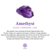 Stijlvolle Armband van Natuursteen en Kristalparels - Celine