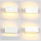 FlexiGlow Moderne Witte Wandlamp – Verstelbare Klep voor Perfecte Lichtspreiding
