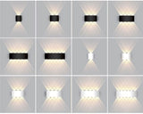 Waterdichte LED Buitenwandlamp – Elegante & energiezuinige buitenverlichting van aluminium