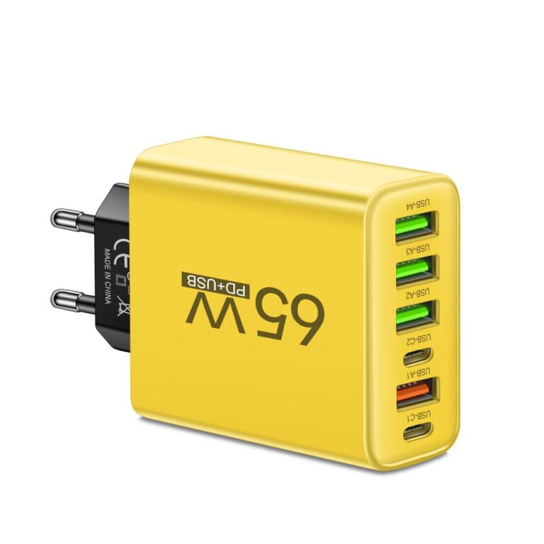 ChargePro Multi USB Oplader – Snel en Veilig voor Thuis en Onderweg