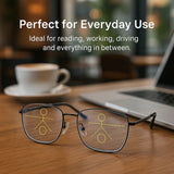 Progressieve Multifocale Brillen voor Duidelijk Zicht - Duitse Intelligente Ontwerp voor Dagelijks Gebruik