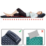 Ultralichte Waterdichte Slaapmat met Ingebouwde Pomp – AirRest