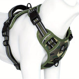 Reflecterend No-Pull Hondentuig – Gemakkelijk Wandelen en Trainen met Handvat