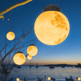 LED Buitenhanglamp - Goud Metaal & Hars