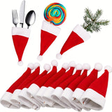 Kerstman Hoesjes Set – Voor een feestelijke tafel