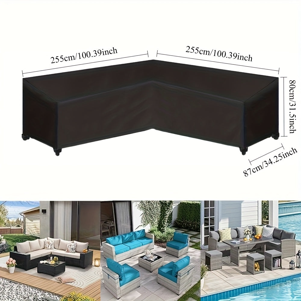 ShieldGuard Outdoor Hoes – Robuuste Bescherming voor V-vormige Loungesets