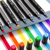 TouchHero 168 Kleuren Alcoholmarkers Set – Professioneel en Veelzijdig