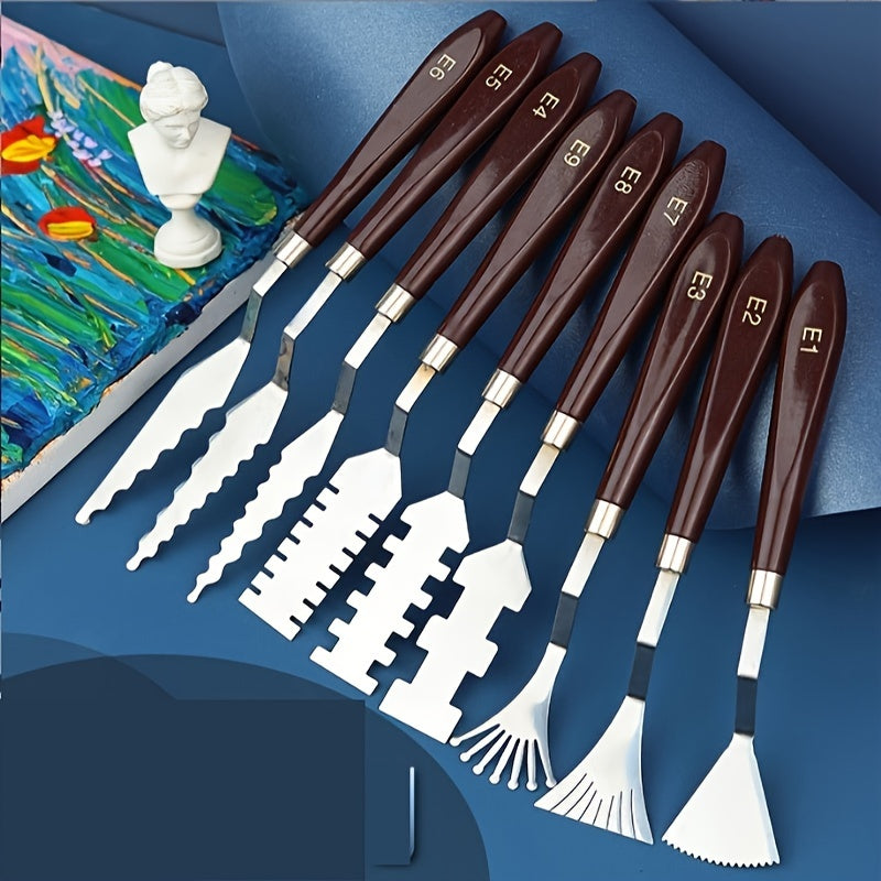 MasterBlend Schildermessen Set – Precisie en Creativiteit voor Olieverfkunst
