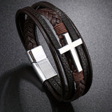 Spirituele Leren Armband - Voor de Moderne Man