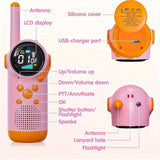 Kinderen Walkie-Talkies Set – 3-Mijl Bereik & Oplaadbare Batterij