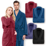 Luxe Unisex Coral Fleece Badjas – Ultra Zacht en Warm voor Jouw Comfort