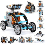 Solar Robo Builder - 12-in-1 Educatief Bouwspeelgoed met Zonne-energie