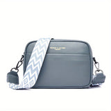 Echte Leren Crossbody Tas – Praktisch en Trendy met Gitaar Schouderband