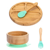 Kinder-servies set met zuignap – EcoFeast