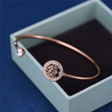 Klassiek Verstelbaar Levensboom-Armband – Gaia