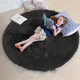 Ronde Fluffy Tapijt - Clouda