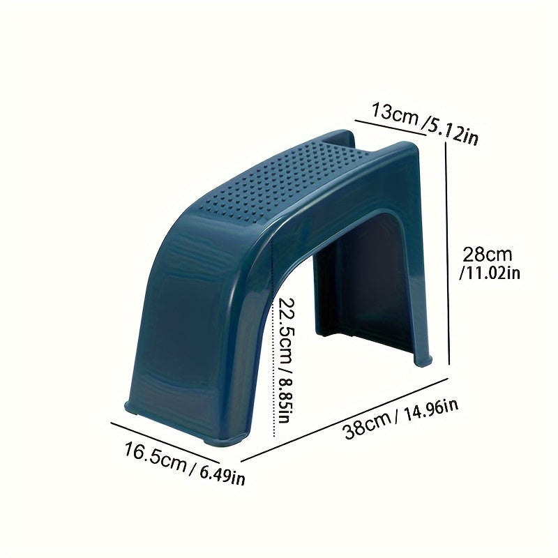 Compact Voetkrukje met Opbergruimte – Comfortabel en Functioneel