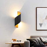 Moderne Spiral-LED-Wandlamp - TwistLight