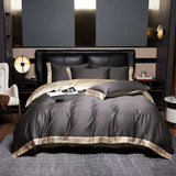 Luxe Satijnen Dekbedovertrek 4-delig Set - OpulenceSleep