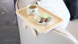 Praktisch Bamboe Dienblad – Compact en Handig voor Bank en Bed