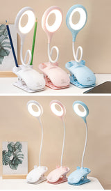 LumaFlex – Draagbare LED Tafellamp met Telefoonhouder en Verstelbare Helderheid