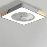Moderne Frameless LED Plafondventilator – Stijlvolle & Stille Koeling met Afstandsbediening