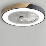 Moderne Frameless LED Plafondventilator – Stijlvolle & Stille Koeling met Afstandsbediening