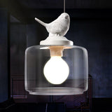 Vogel geïnspireerde Hanglamp – Speelse Elegant met Warme Verlichting