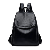 Vintage Leren Dames Rugzak – Isabella