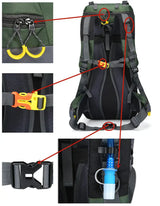 OutdoorHaven Rugzak - 60L - Waterdicht en Duurzaam